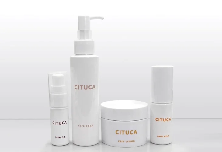 当院で取り扱うフェムケア商品「CITUCA」。女性のデリケートな悩みに寄り添うケアオイル、ソープ、クリーム、ミスト。